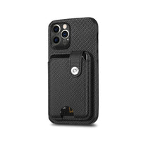 HKM-281299 Creative Anti-Fall Mobile Phone Case with Card Holder Compatible with iPhone Models
