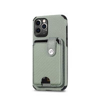 HKM-281299 Creative Anti-Fall Mobile Phone Case with Card Holder Compatible with iPhone Models