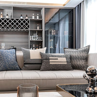 HKM-281427 Luxury Cushion Cover for Living Room, Simple Modern Style - 30x50CM & 45x45CM Available in South Wind Colors