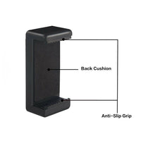 HKM-281427 Universal Plastic Phone Holder - Compact Design 10x4x3.5mm