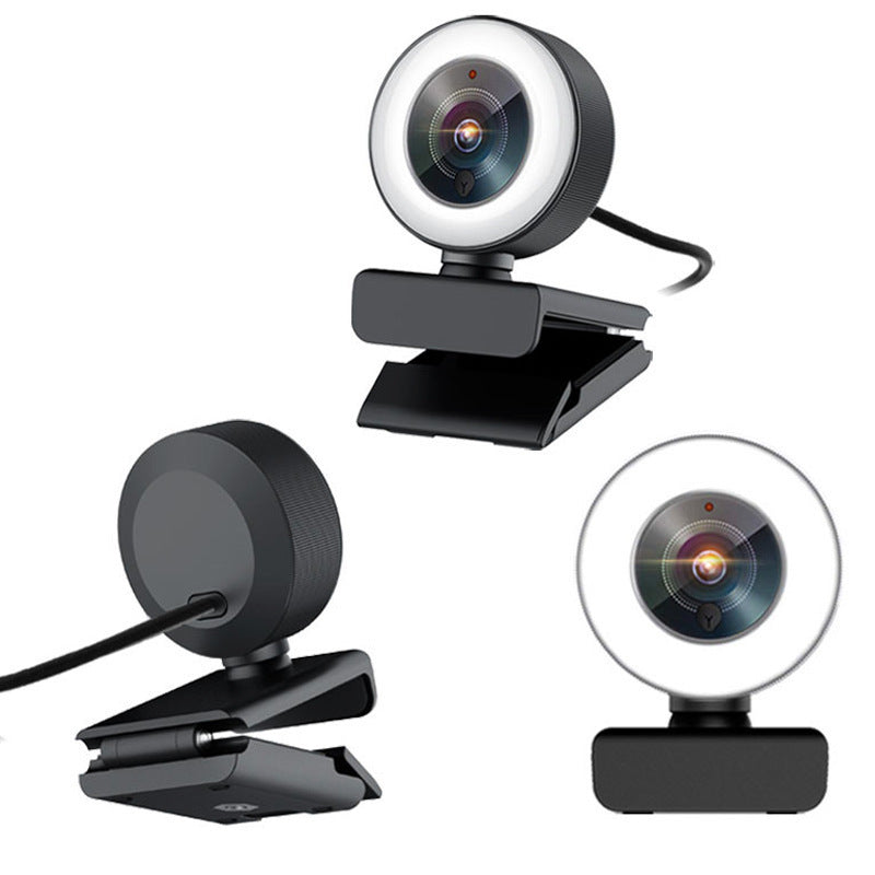 HKM-281555 1080P HD USB Camera with Built-in Microphone for Notebooks and Live Streaming