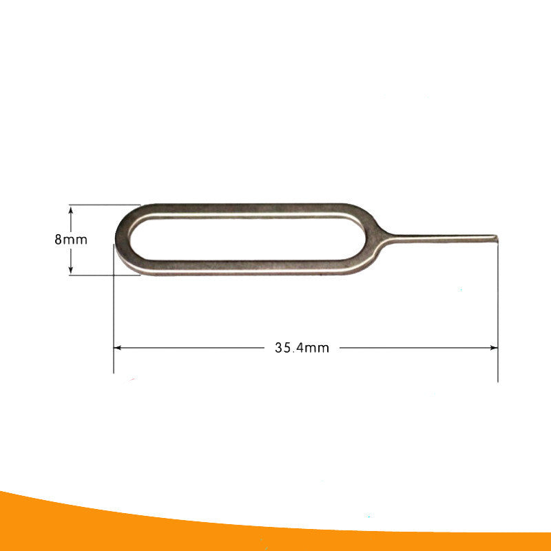 HKM-281555 Universal SIM Card Eject Tool - 100 Pack for Mobile Devices and Tablets