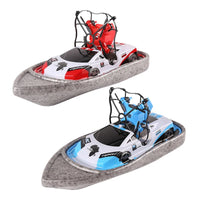 HKM-281619 3 in 1 Remote Control Hovercraft Drone Boat - Electric Vehicle for Air, Land, and Water Use