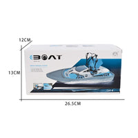 HKM-281619 3 in 1 Remote Control Hovercraft Drone Boat - Electric Vehicle for Air, Land, and Water Use
