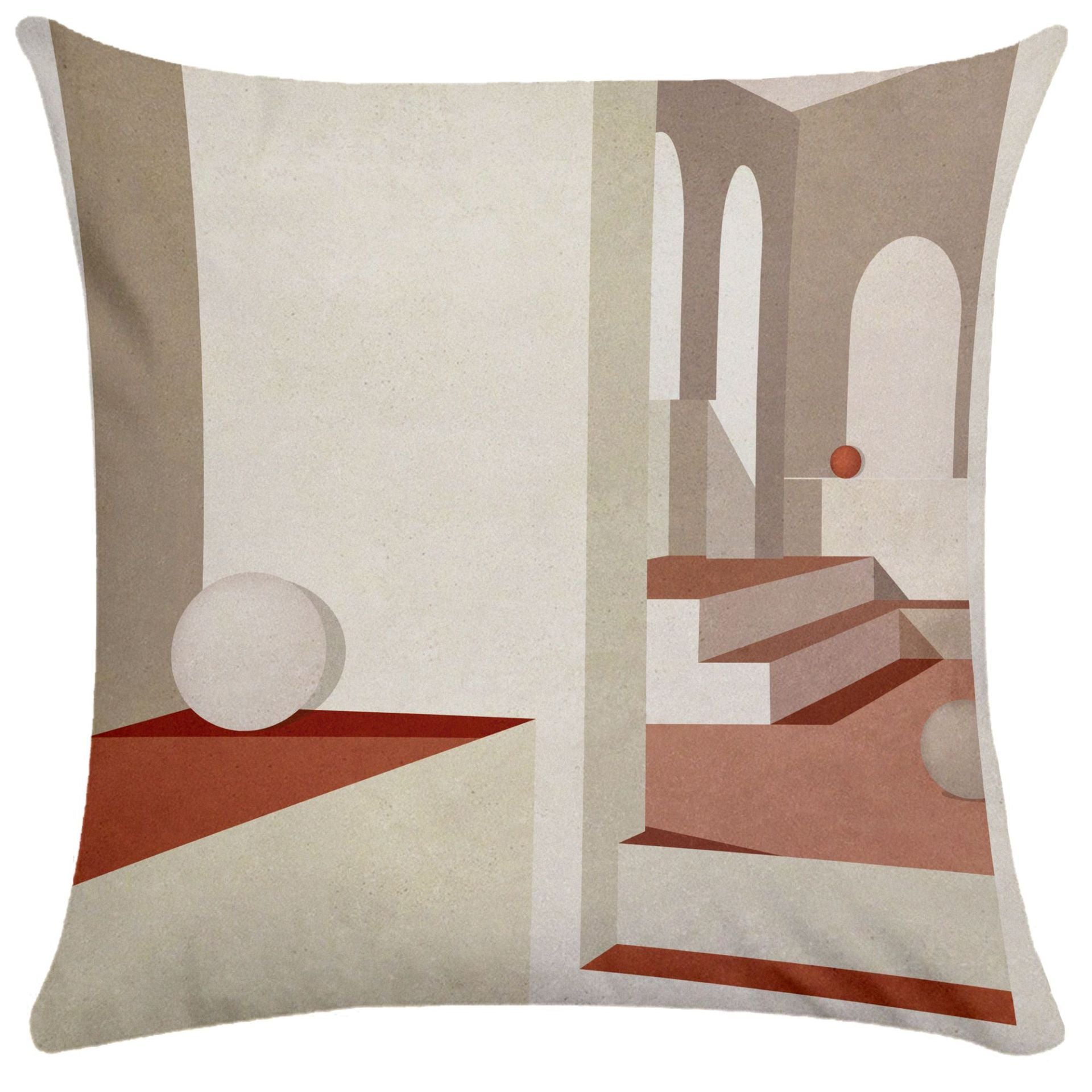 HKM-281747 Geometric Abstract Plush Pillowcase for Living Room, Bedroom, and More