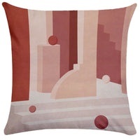 HKM-281747 Geometric Abstract Plush Pillowcase for Living Room, Bedroom, and More