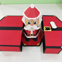 HKM-281811 Christmas Santa Claus Surprise Gift Box Toy Set
