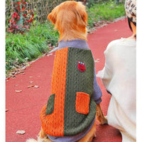 HKM-281939 Thickened Double-Layer Fleece Sweater for Large Dogs in Various Colors
