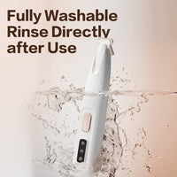 HKM-282131 Rechargeable Quiet Pet Paw Trimmer - Waterproof Cordless Clippers for Home Grooming