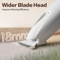 HKM-282131 Rechargeable Quiet Pet Paw Trimmer - Waterproof Cordless Clippers for Home Grooming