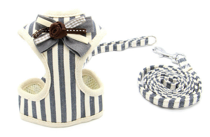 HKM-282387 Cat & Dog Adjustable Traction Rope Walking Chain with Reflective Options and Multiple Colors