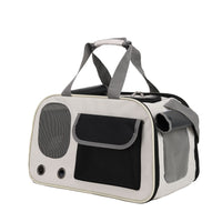 HKM-282387 Portable Cat Diaper Messenger Bag - Breathable Travel Crossbody with Large Capacity in Multiple Colors