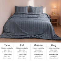 HKM-282515 Soft Microfiber Quilt Cover Set with Matching Pillowcases