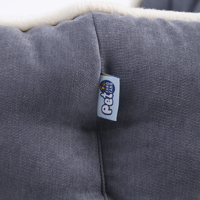 HKM-282707 Cozy Memory Foam Pet Sofa Cushion - Tear Resistant, Washable, Available in Blue, Pink, Grey