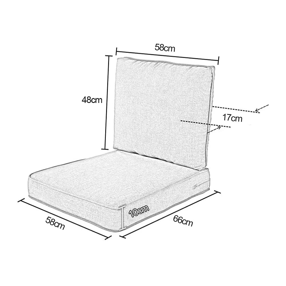 KTX-282707 Waterproof Outdoor Cushions for Garden Patio Chairs with Custom Logo