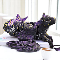 HKM-283027 Cosmic Dragon Space-Style Decorative Ornament with Exquisite Texture and Sci-Fi Design