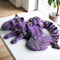 HKM-283027 Cosmic Dragon Space-Style Decorative Ornament with Exquisite Texture and Sci-Fi Design