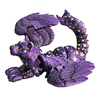 HKM-283027 Cosmic Dragon Space-Style Decorative Ornament with Exquisite Texture and Sci-Fi Design