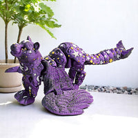 HKM-283027 Cosmic Dragon Space-Style Decorative Ornament with Exquisite Texture and Sci-Fi Design