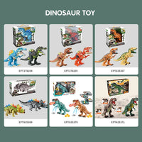 HKM-283155 Large Realistic Robot Dinosaur Toy for Kids with Light, Music, and Projection