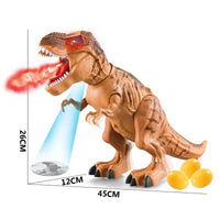 HKM-283155 Large Realistic Robot Dinosaur Toy for Kids with Light, Music, and Projection