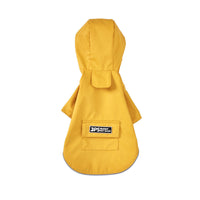HKM-283219 Lightweight Breathable Solid Color Pet Windbreaker - Available in Yellow, Blue, Pink, Sizes S to 3XL