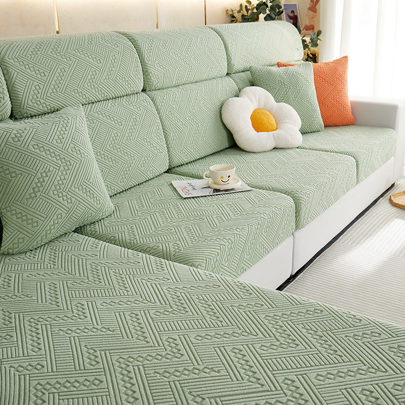 HKM-283411 Universal Sofa Cover - Non-slip Full Cover Cloth for Modern Simplicity, Available in Multiple Sizes