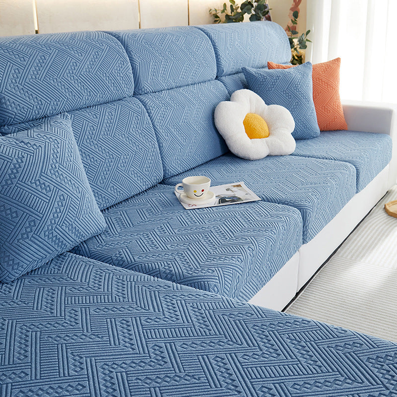 HKM-283411 Universal Sofa Cover - Non-slip Full Cover Cloth for Modern Simplicity, Available in Multiple Sizes