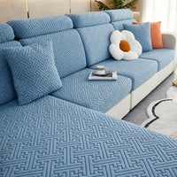 HKM-283411 Universal Sofa Cover - Non-slip Full Cover Cloth for Modern Simplicity, Available in Multiple Sizes