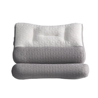 HKM-283475 Latex Cervical Support Traction Pillow for Improved Sleep - 95% Cotton Filling, Available in Multiple Sizes