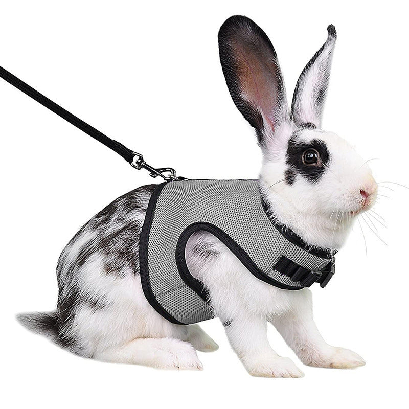 HKM-283539 Guinea Pig and Rabbit Traction Vest with Adjustable Chest Strap - Multiple Colors Available