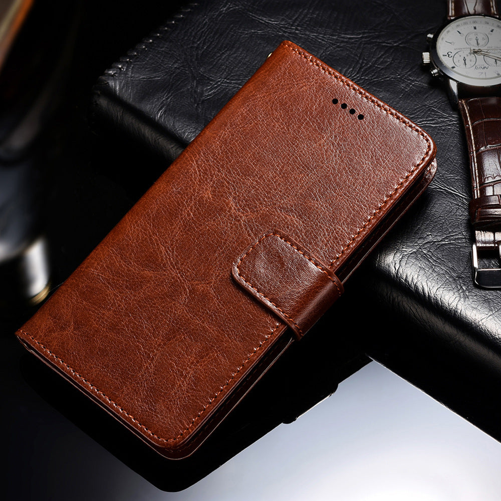 HKM-283603 Protective Leather Phone Holster for Google Pixel 2 & Pixel 2 XL - Waterproof & Drop Resistant Back Cover