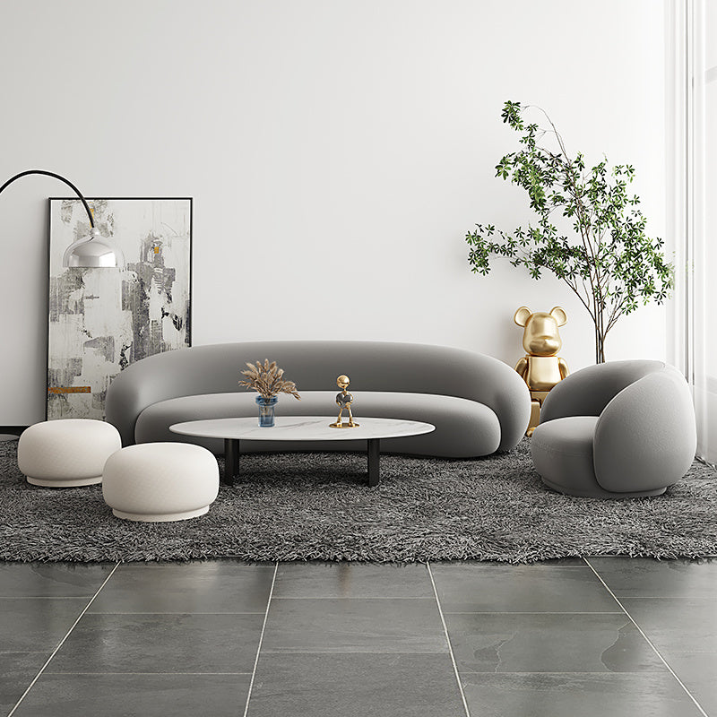 HKM-283795 Plush Velvet Throw Pillow for Living Room Sofa, Soft Solid Color Cushion