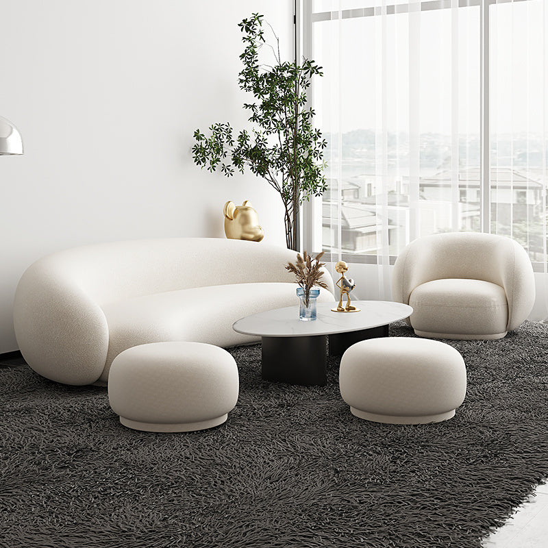 HKM-283795 Plush Velvet Throw Pillow for Living Room Sofa, Soft Solid Color Cushion