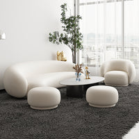 HKM-283795 Plush Velvet Throw Pillow for Living Room Sofa, Soft Solid Color Cushion