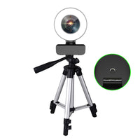 HKM-283859 1080P Auto Focus USB Fill Light Beauty Camera with Built-in Noise Reduction Microphone