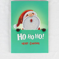 HKM-284115 Creative Christmas Diamond Painting Greeting Card for Holiday Cheer