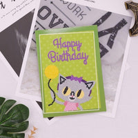 HKM-284115 Creative Christmas Diamond Painting Greeting Card for Holiday Cheer