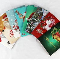 HKM-284115 Creative Christmas Diamond Painting Greeting Card for Holiday Cheer