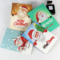 HKM-284115 Creative Christmas Diamond Painting Greeting Card for Holiday Cheer
