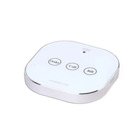 HKM-284179 Smart Wireless Pager for Restaurants, Hotels, and Hospitals - Black & White, Push-Button Operation