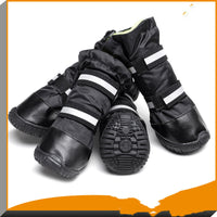 HKM-284179 Waterproof Dog Shoes for Rain and Snow - Durable Beef Tendon Fabric, Available in Multiple Sizes