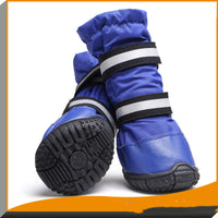 HKM-284179 Waterproof Dog Shoes for Rain and Snow - Durable Beef Tendon Fabric, Available in Multiple Sizes