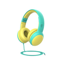 HKM-284243 Children's Wired On-Ear Headphones with In-Line Control - Dynamic Sound Quality
