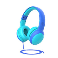 HKM-284243 Children's Wired On-Ear Headphones with In-Line Control - Dynamic Sound Quality