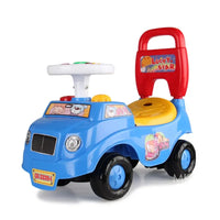 HKM-284307 Cartoon Toddler Ride-On Buggy Car - Battery Powered Swing Toy for Ages 18 Months and Up