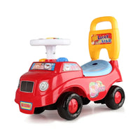 HKM-284307 Cartoon Toddler Ride-On Buggy Car - Battery Powered Swing Toy for Ages 18 Months and Up