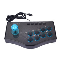 HKM-284371 USB Game Joystick for PC and PS3 - Long Stick Arcade Controller for TV and Set-Top Box