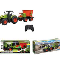 HKM-284499 Remote Control Farm Engineering Vehicle - Simulation Wood Grabbing Car Model for Ages 5 and Up