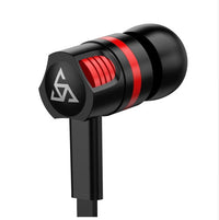 HKM-284563 In-Ear Headphones with Universal Line Control and Microphone, Inline Volume Control, 3.5mm Connector, 1.2m Noodle Cable